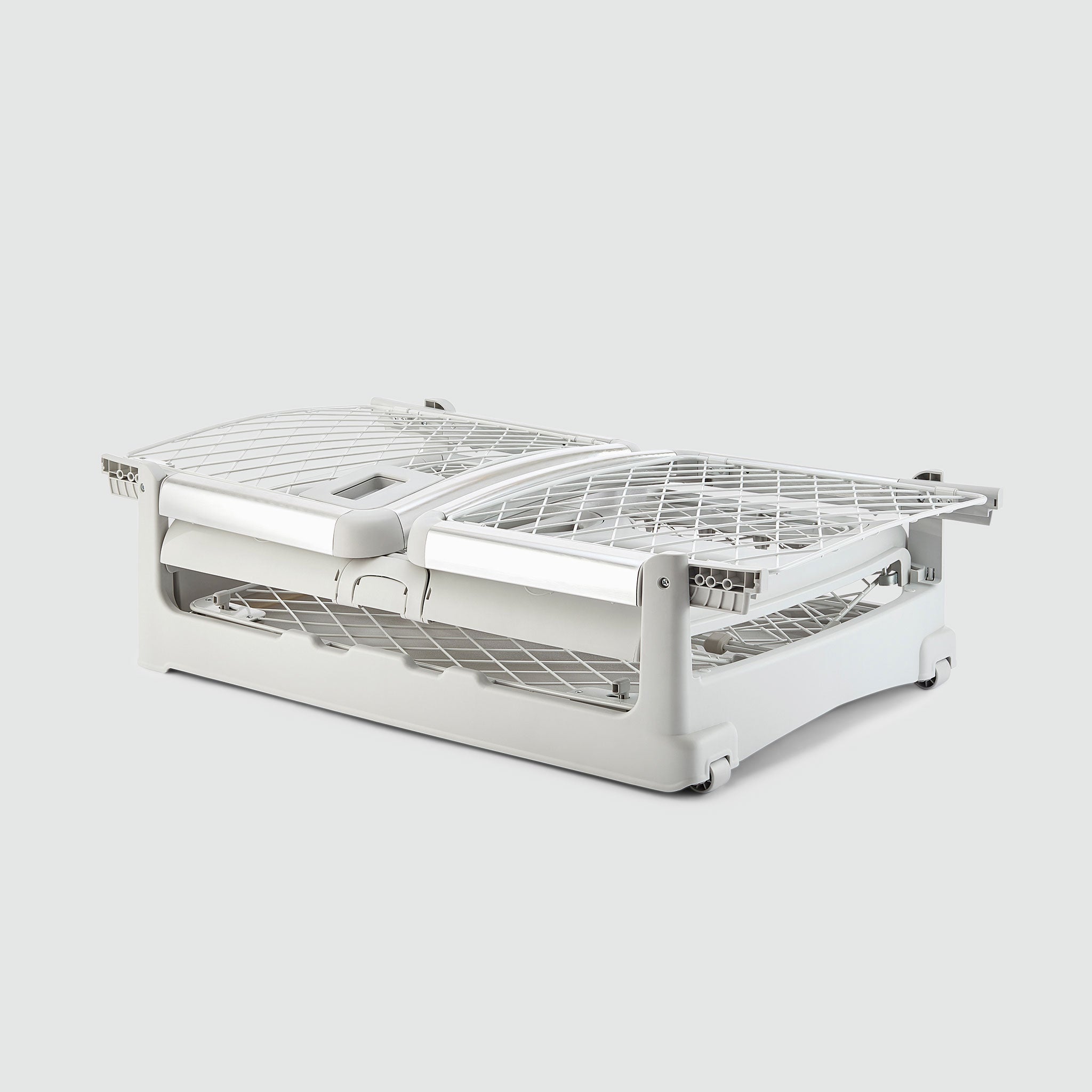 Collapsible Dog Crate with Wheels - Premium Portable Dog Crate - Safe, Stylish, and Convenient Indoor Kennel