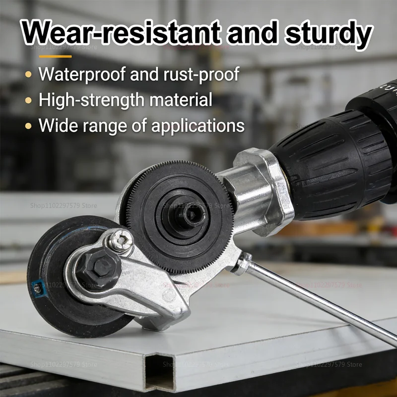 Metal Plate Cutter Attachment (Universal Electric Drill Shears)