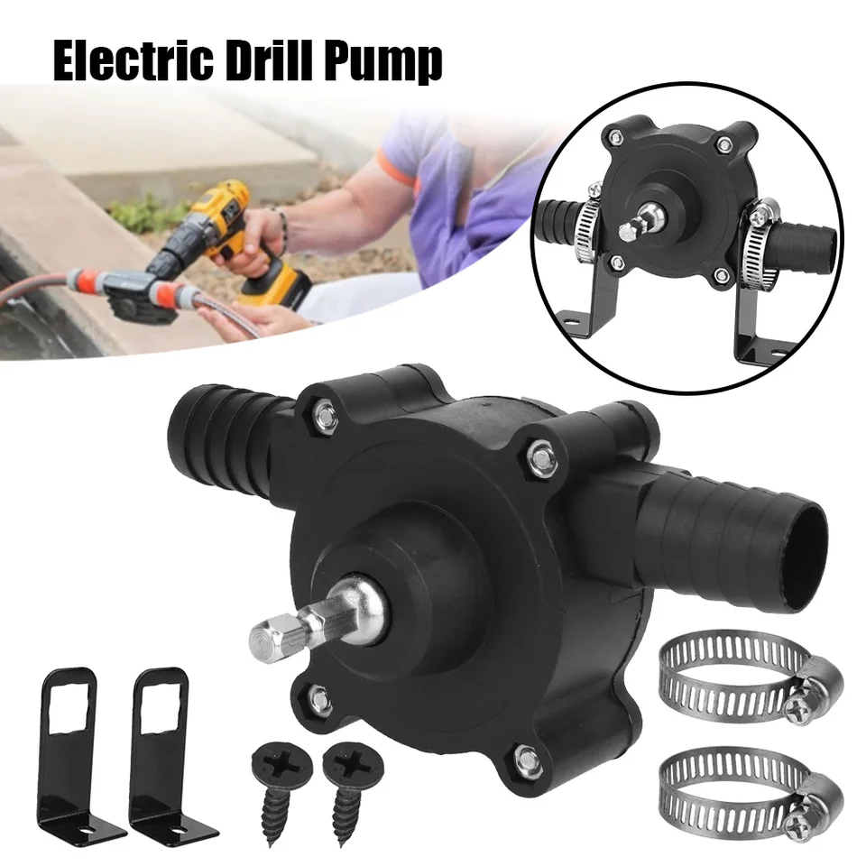 Portable Electric Drill Water Pump (Heavy-Duty Self-Priming)