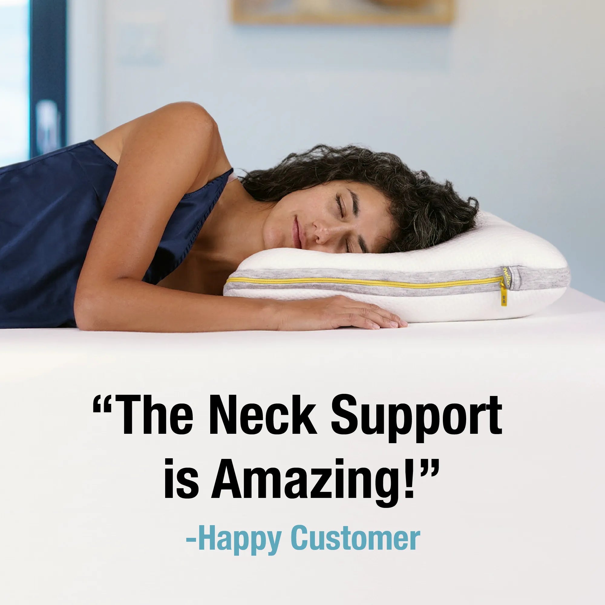 Adjustable Memory Foam Pillow — Personalized Cervical Support, Relieves Neck Pain