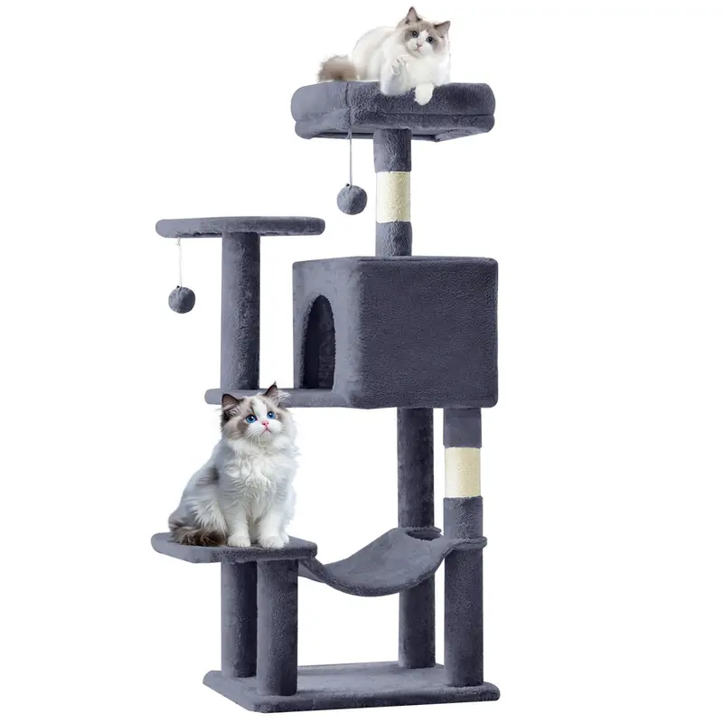 Cat Climbing Shelf, Post Cascading Cat Climbing Shelf
