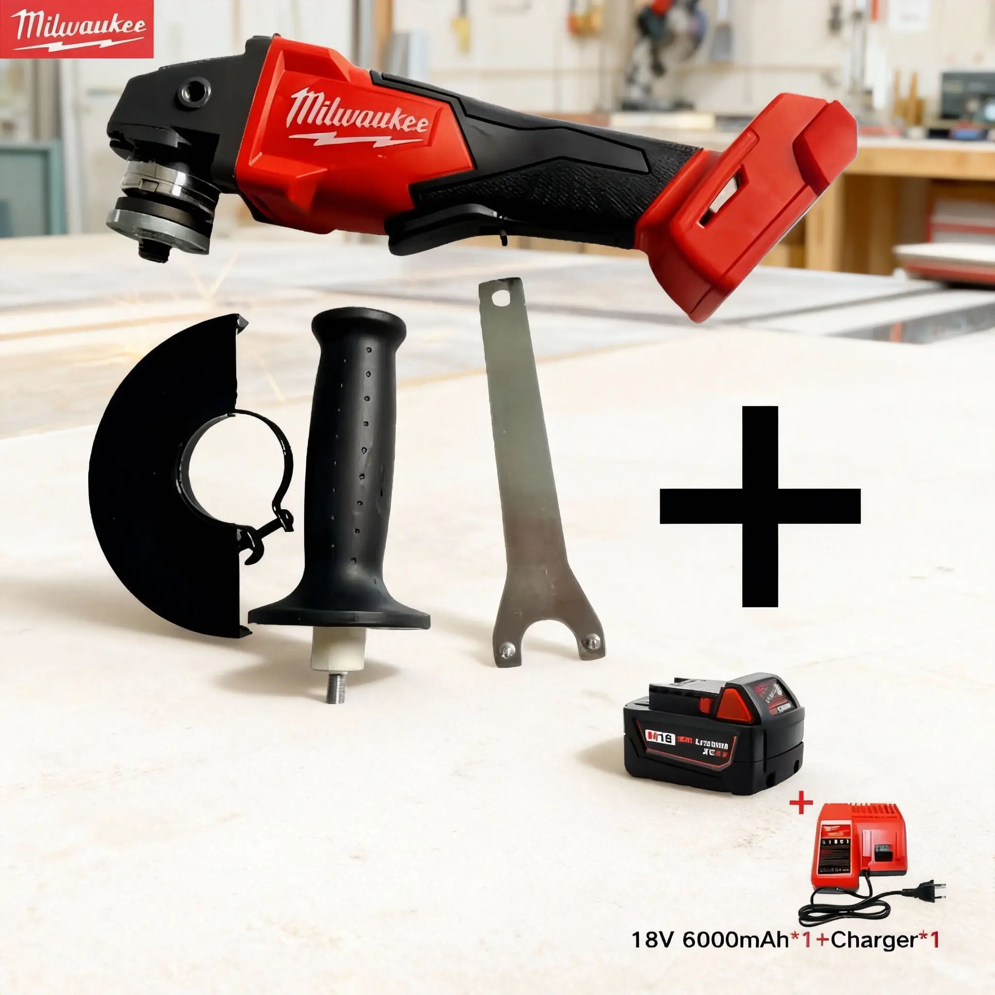 Brushless Electric Angle Grinder