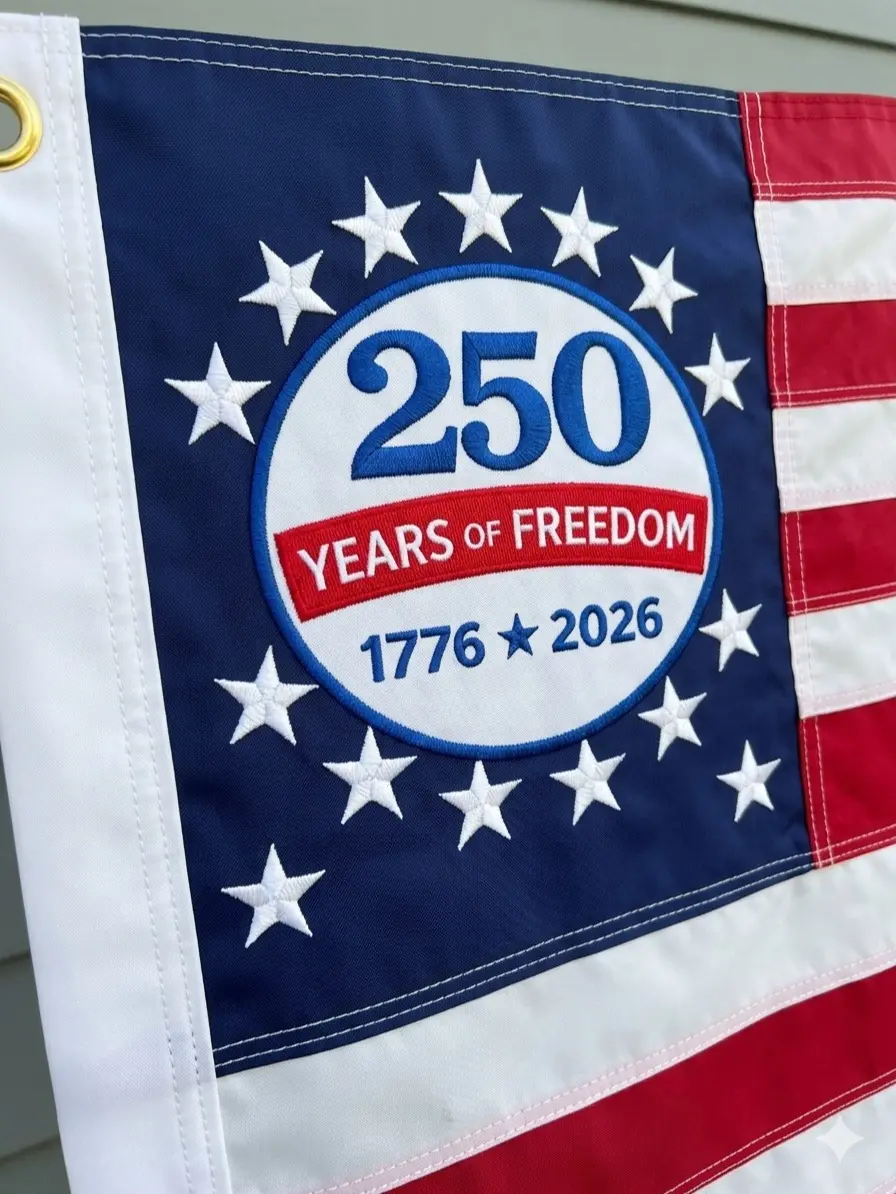 3-Pack 250th Anniversary USA Flag 3x5 Ft