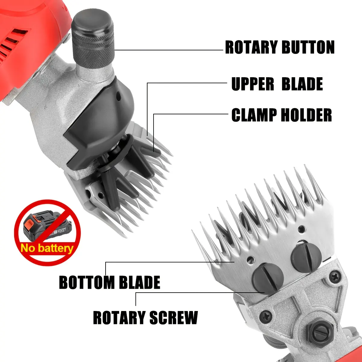 Cordless Electric Wool Clipper
