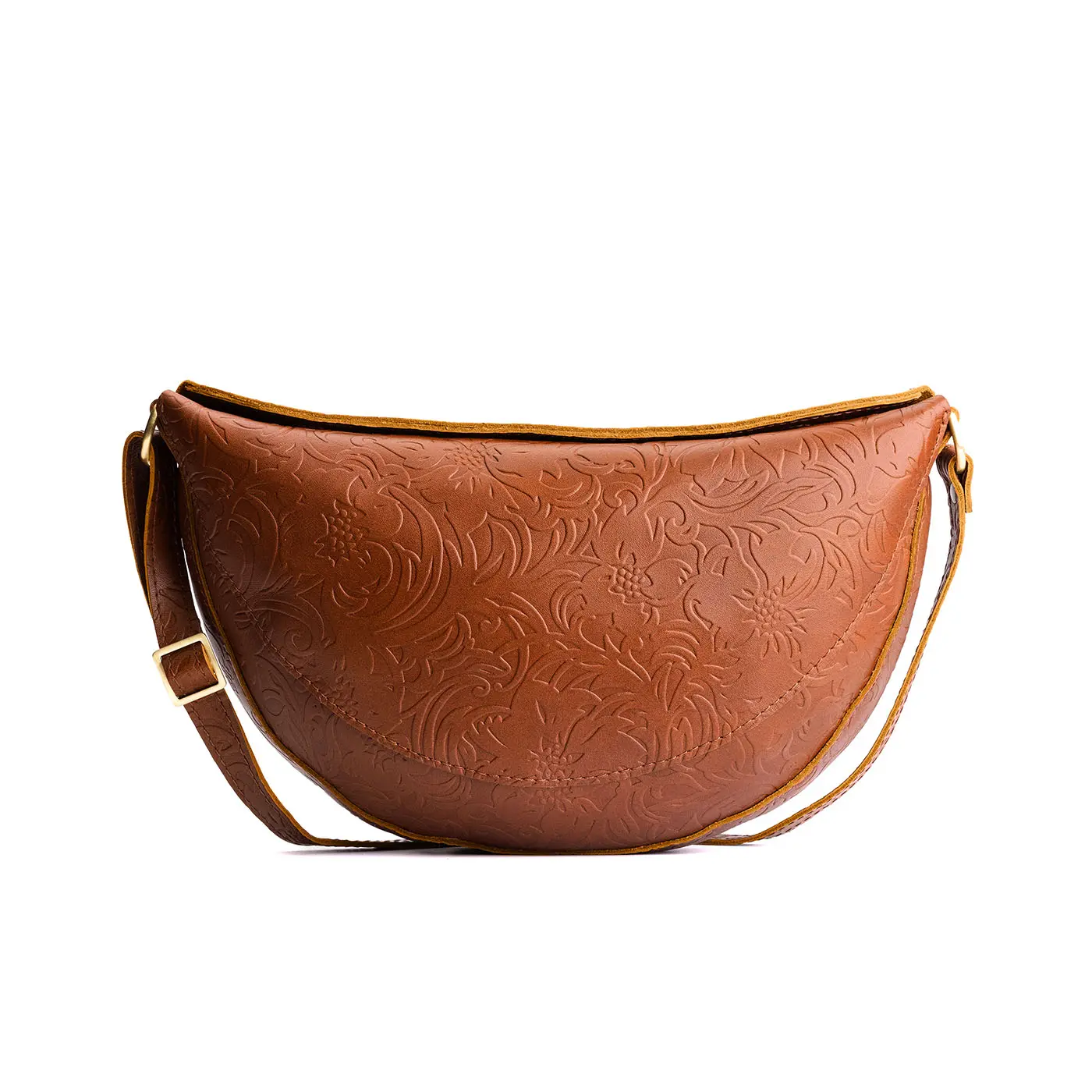 Sling Bag – Premium Leather Crossbody Shoulder Bag for Travel & Everyday Carry – Adjustable Strap, Magnetic Closure