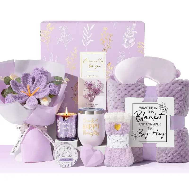 mothersdaygift for Women – Birthday Gift Basket for Teen Girls,  Fun Empowering Challenge Tasks, Perfect Self-Care Spa Set for Mom, Wife, Daughter, Niece, or Sister