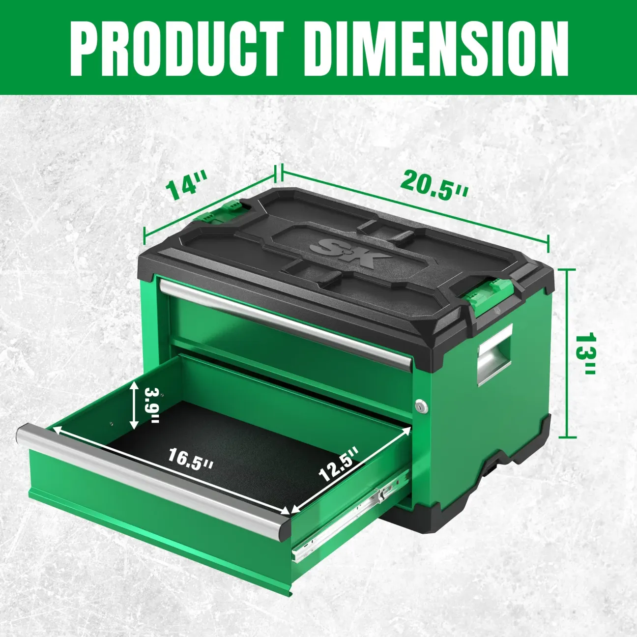 Modular Stackable Storage Toolbox