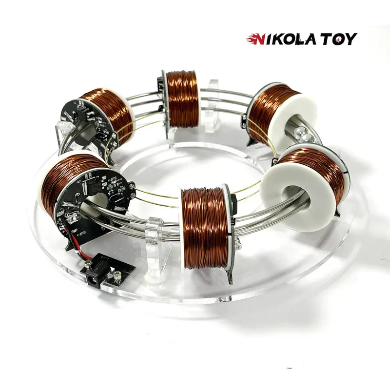 High tech electromagnetic coil accelerator(6-coil high-performance version)