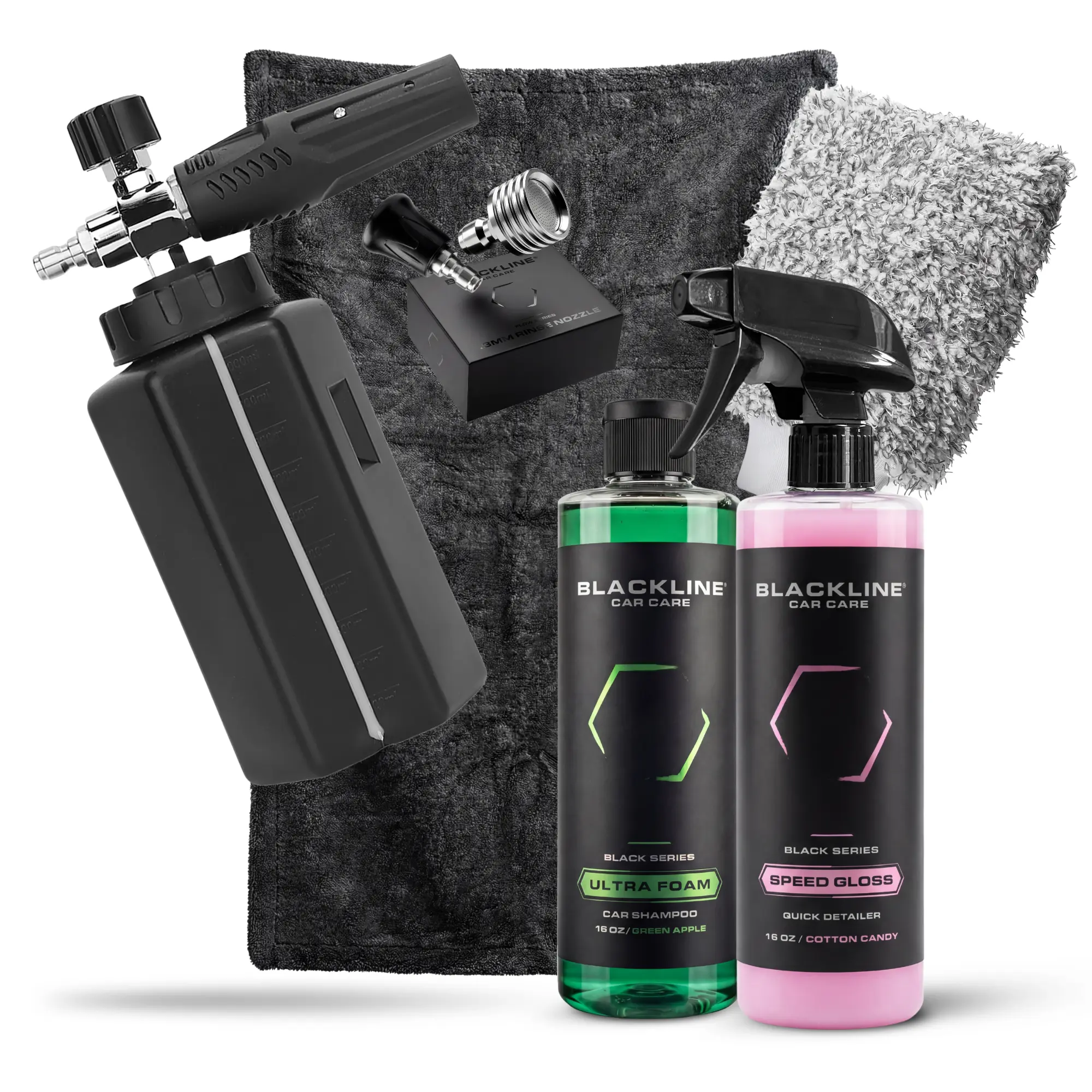 Foam Cannon Pro – High-Performance Foam Cannon with 1000ml Capacity, Thick Shaving Cream-Like Foam, and 1/4" Quick Connect