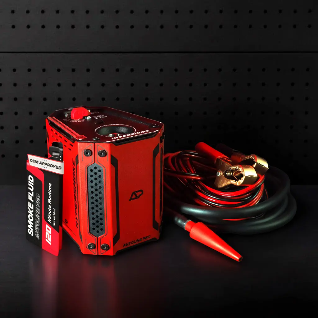 AutoLine Pro HyperSmoke Leak Detection Machine with Built-in Air Compressor