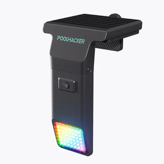 Poolside Solar Light – Waterproof Submersible LED with Remote, for Inground & Above Ground Pools (1 Pack)
