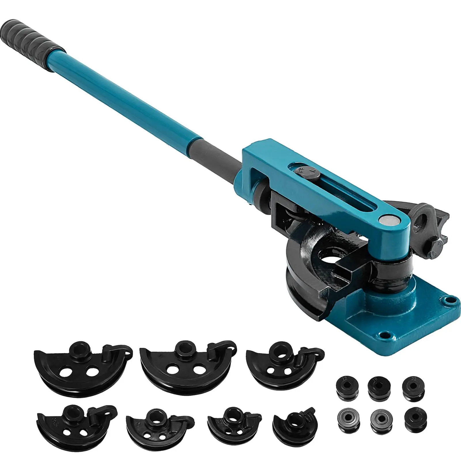 Manual Pipe Tube Bender Set 3/8", Summervibes, 1/2", 9/16", 5/8", 3/4", 7/8", 1" W/Dies