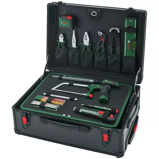 1600A02ZB4 tool kit in wheeled case 119-piece