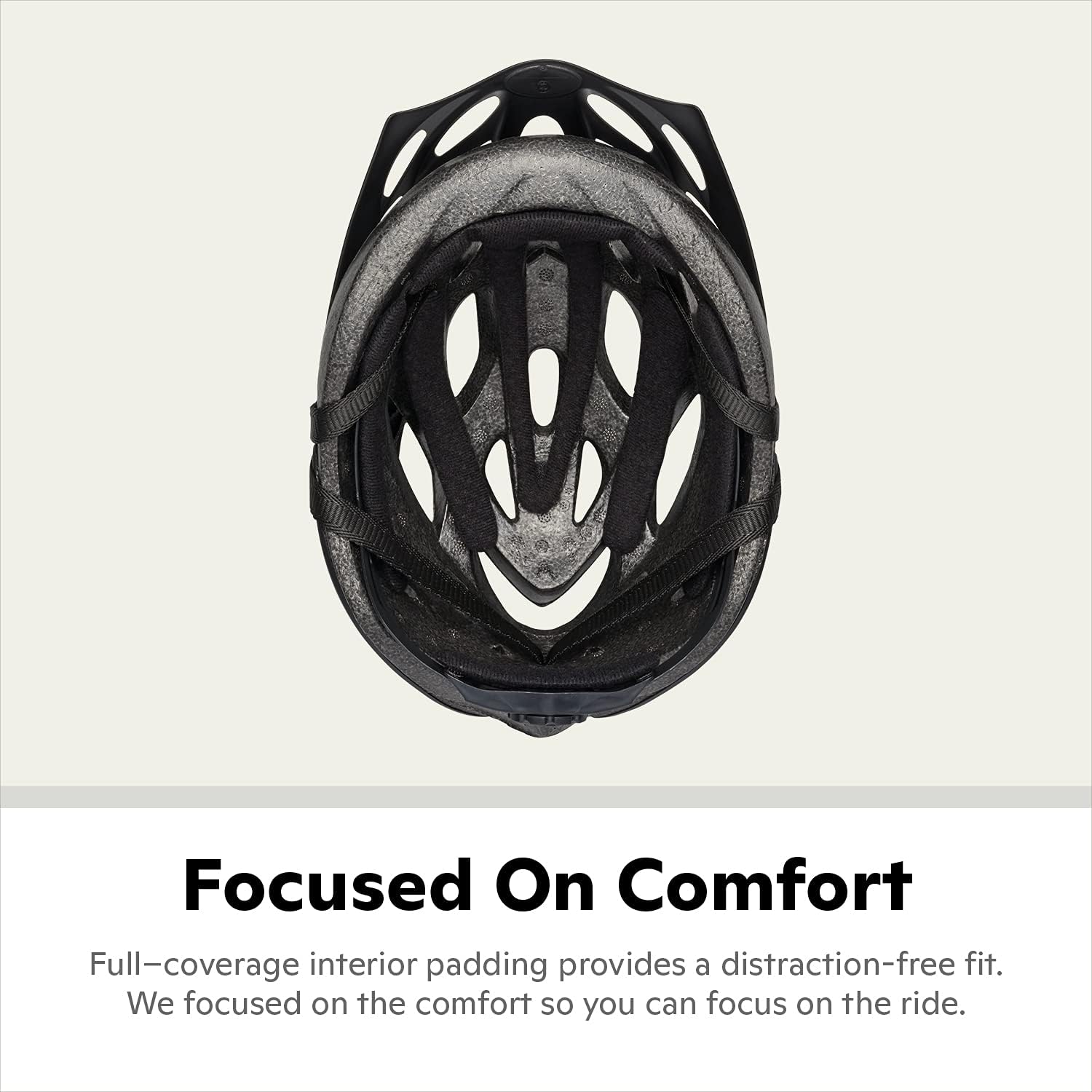 Helmet for Adults, Size 58-62 cm for Riders Ages 14+, Microshell, Adjustable Dial & Straps, Interior Padding, Air Vents, Visor