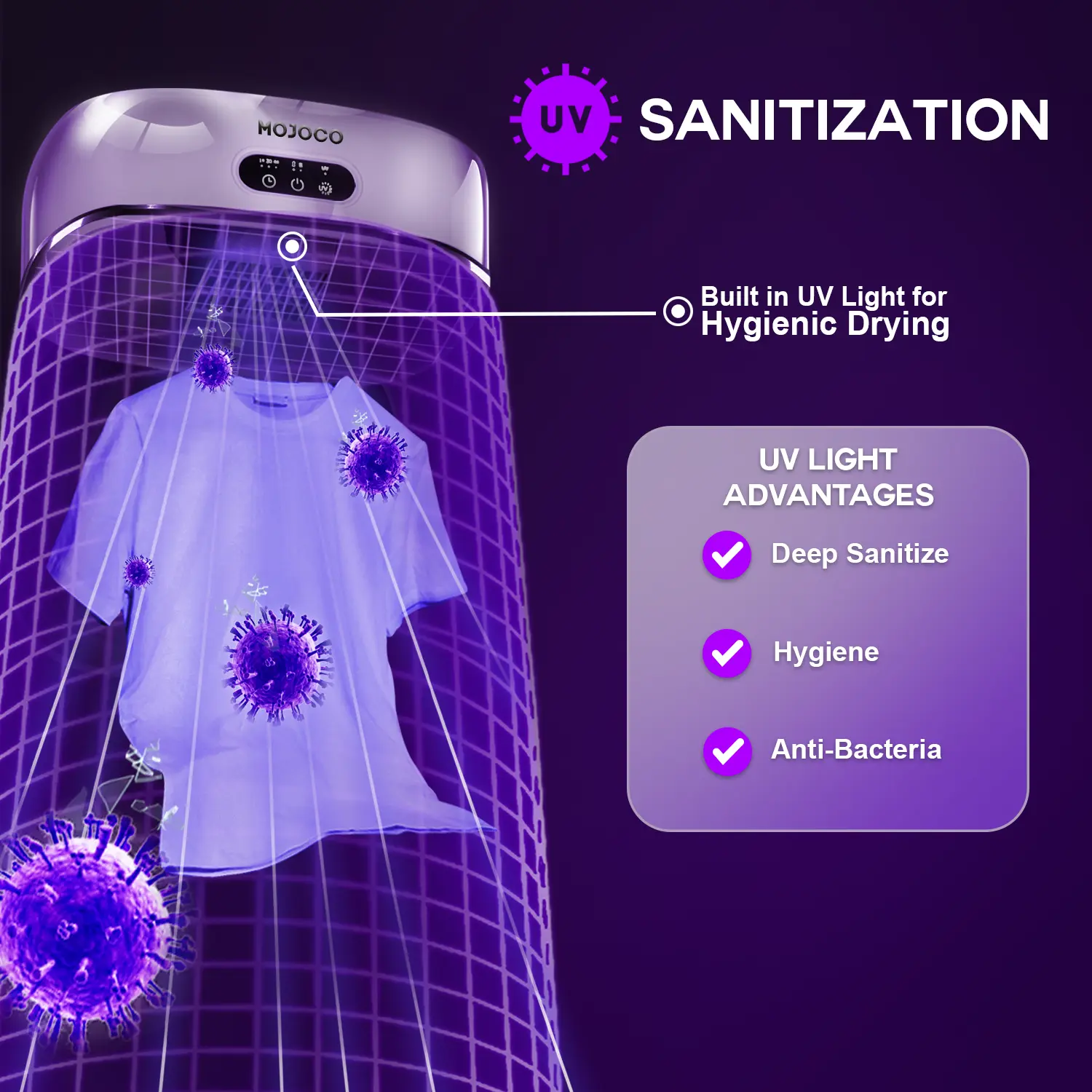 Portable Clothes Dryer – 600W Mini Hanging Dryer with Drying Bag, Perfect for Apartments, Dorms & RVs