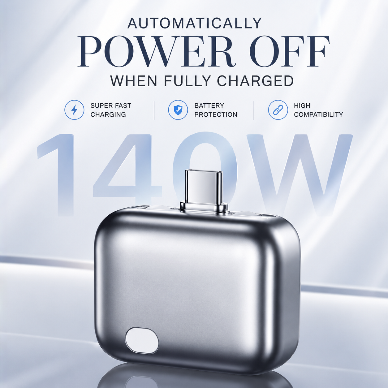 Sleep-Safe Charger  Built-in sleep protection helps prevent overcharging and keeps your battery healthier for longer