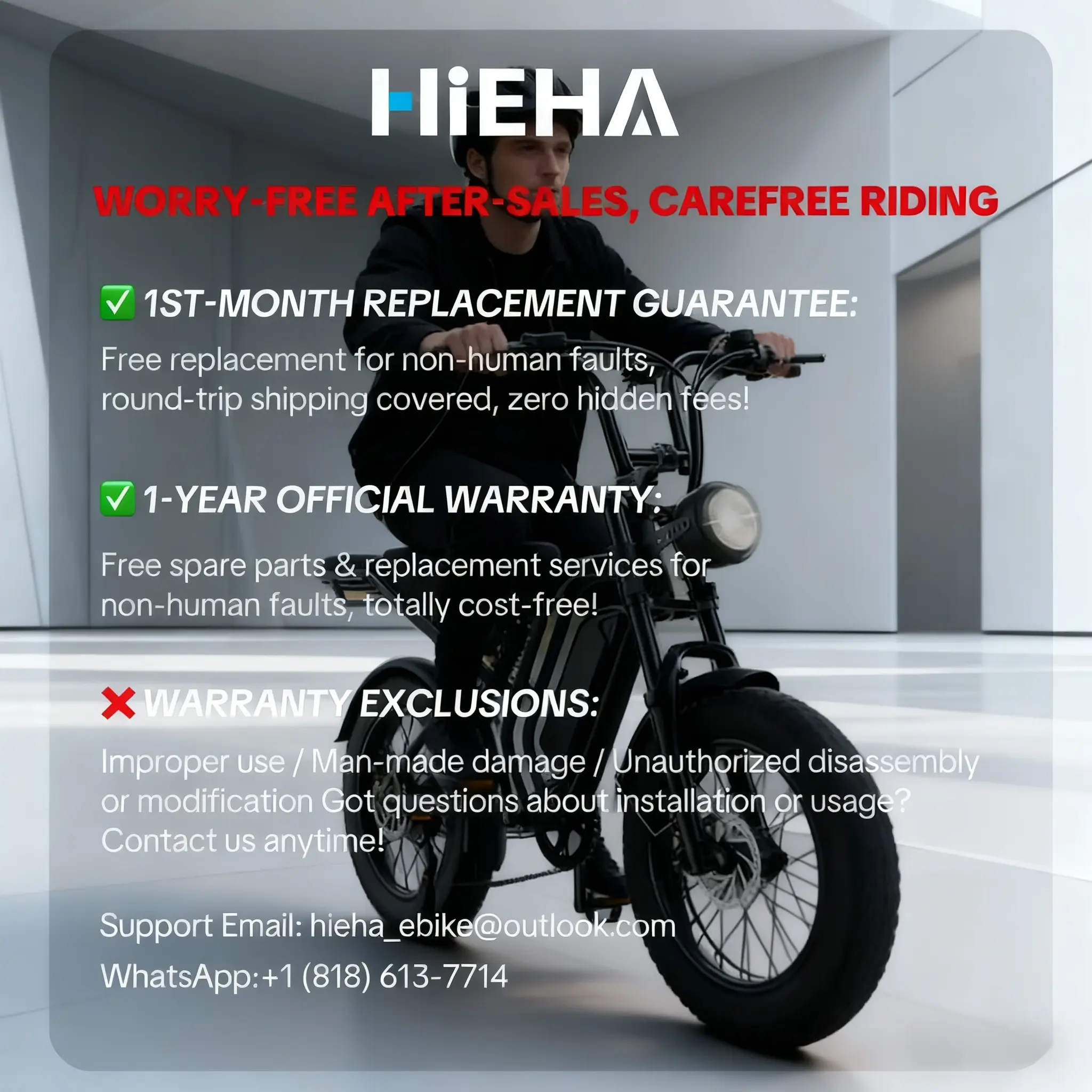 1500W Peak Electric Bike – 34MPH, 40–70 Mile Range, Fat Tires, Dual Suspension & Removable Battery for All-Terrain Riding