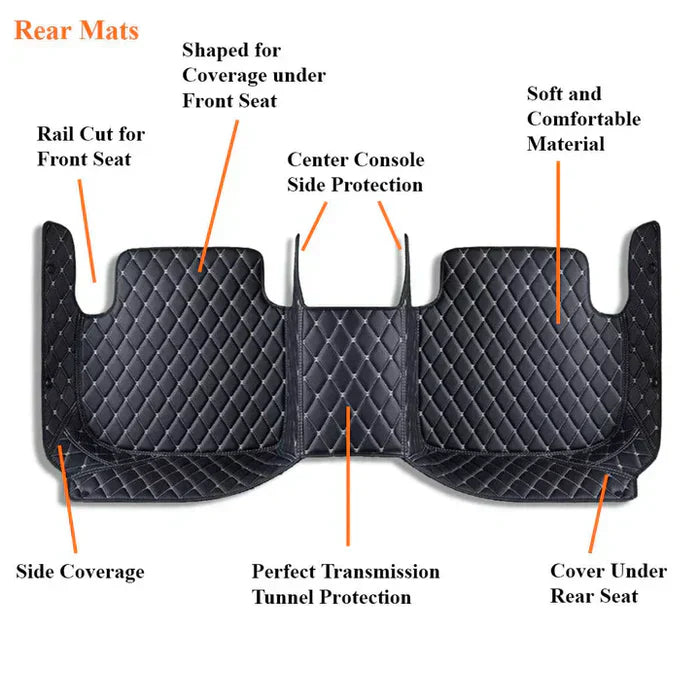 Heavy Duty Universal Fit Car Mats, SUVs, and Trucks