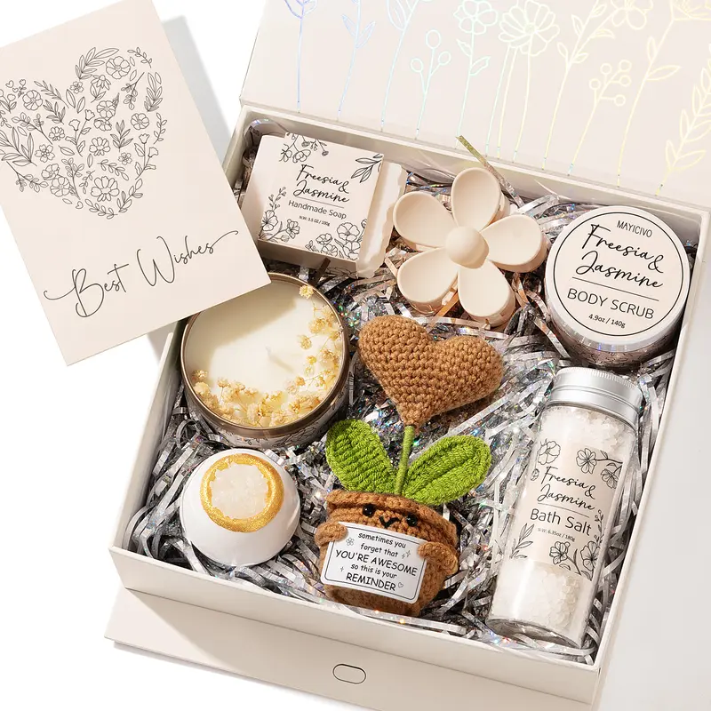 mothersdaygift for Women – Birthday Gift Basket for Teen Girls,  Fun Empowering Challenge Tasks, Perfect Self-Care Spa Set for Mom, Wife, Daughter, Niece, or Sister