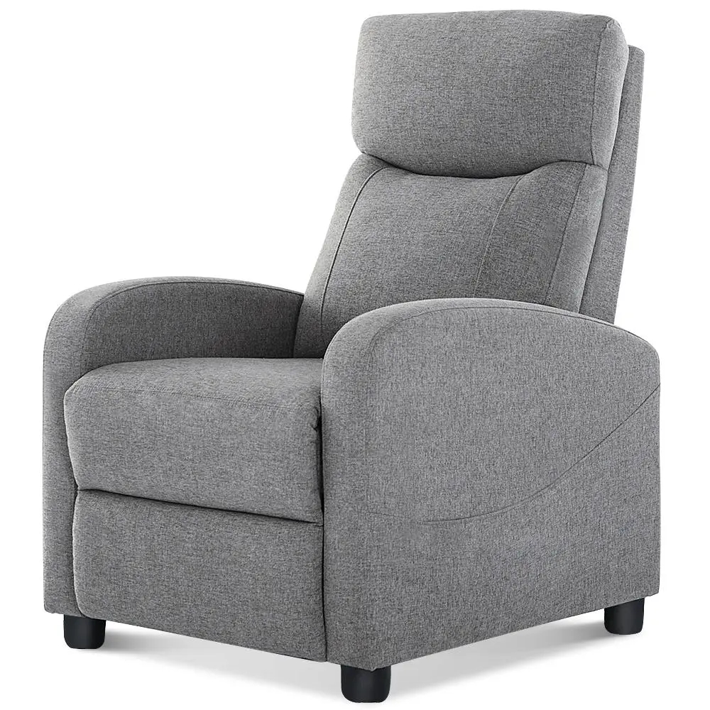 Recliner Chair for Living Room, Massage Recliner Chair Theater Chairs Adjustable Modern Reclining Chair with Padded Seat Backrest