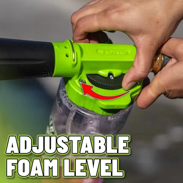 Foam Blaster 6 Pro Bundles - Foam Wash Gun, Quick Connect, Soap Cannon with Adjustable Nozzle, Snow Foam, Efficient Car Cleaning, Detailing Products, Car Detailing, Car Cleaning Kit, Foam Cannon Automotive, Car Wash Set, Foam Cleaner Sp