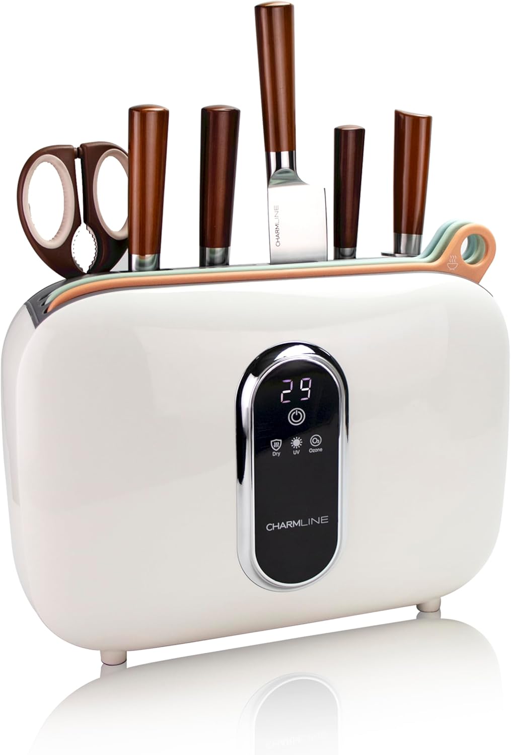 Mother’s Day Special – Smart Cutting Board & Knife Set – Self-Cleaning, Auto-Drying, Space-Saving Kitchen Organizer