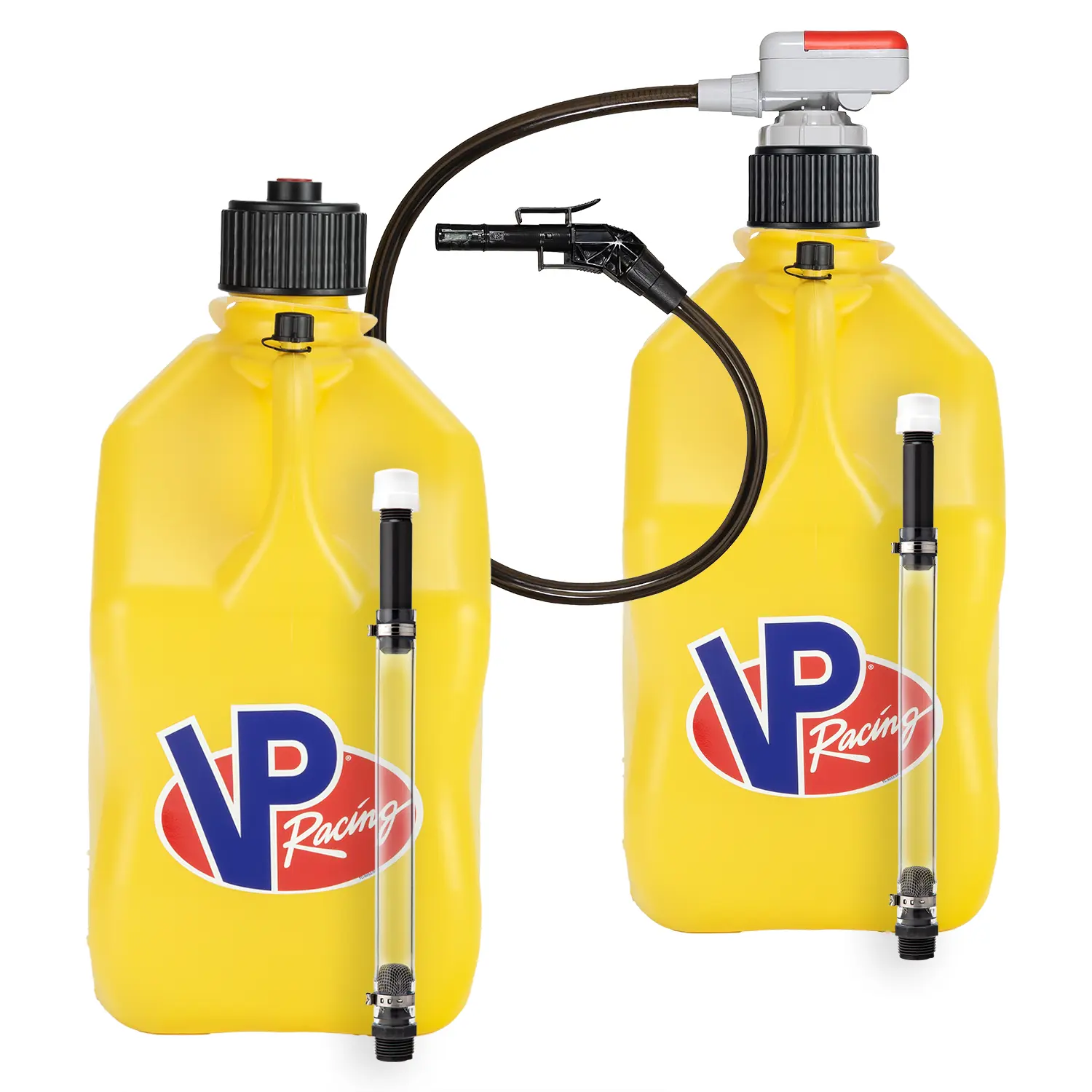2 PACK 5.5 Gallon Plastic Utility Jug – Heavy-Duty, Leak-Proof with Quick-Flow Spout for Automotive & Motorsport Use