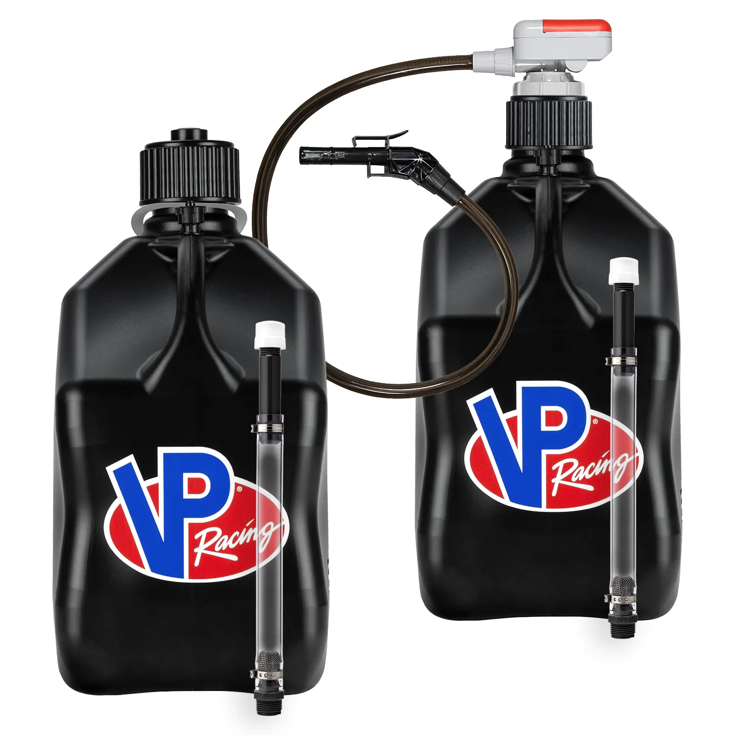 2 PACK 5.5 Gallon Plastic Utility Jug – Heavy-Duty, Leak-Proof with Quick-Flow Spout for Automotive & Motorsport Use
