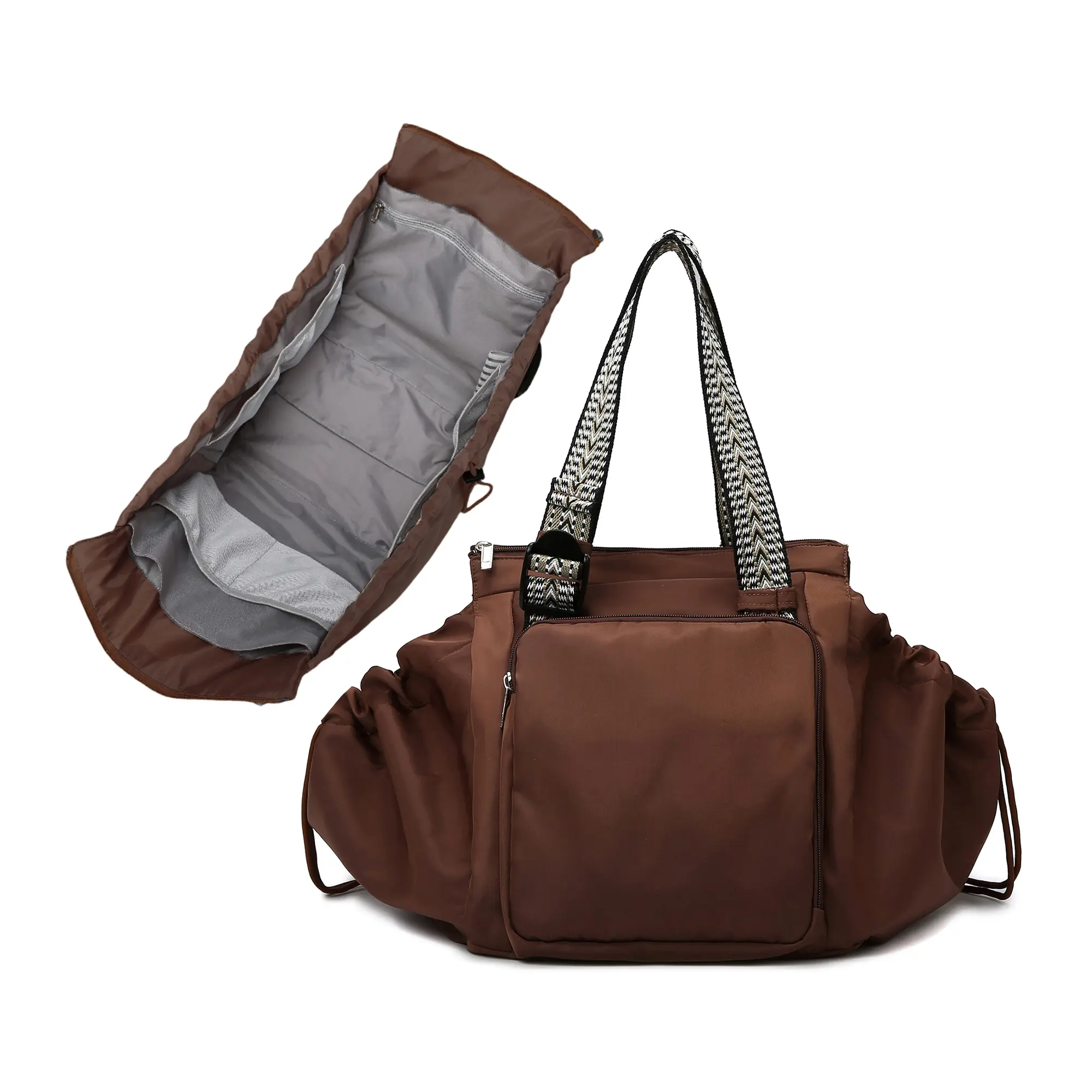 Large Expandable Tote Bag – Multi-Pocket Water-Resistant Carryall for Work, Travel, Nursing & Everyday Use