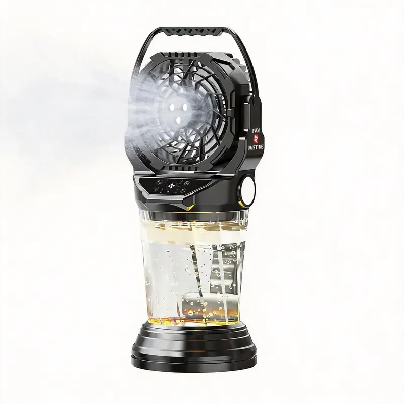 38000mA Portable Misting Fan