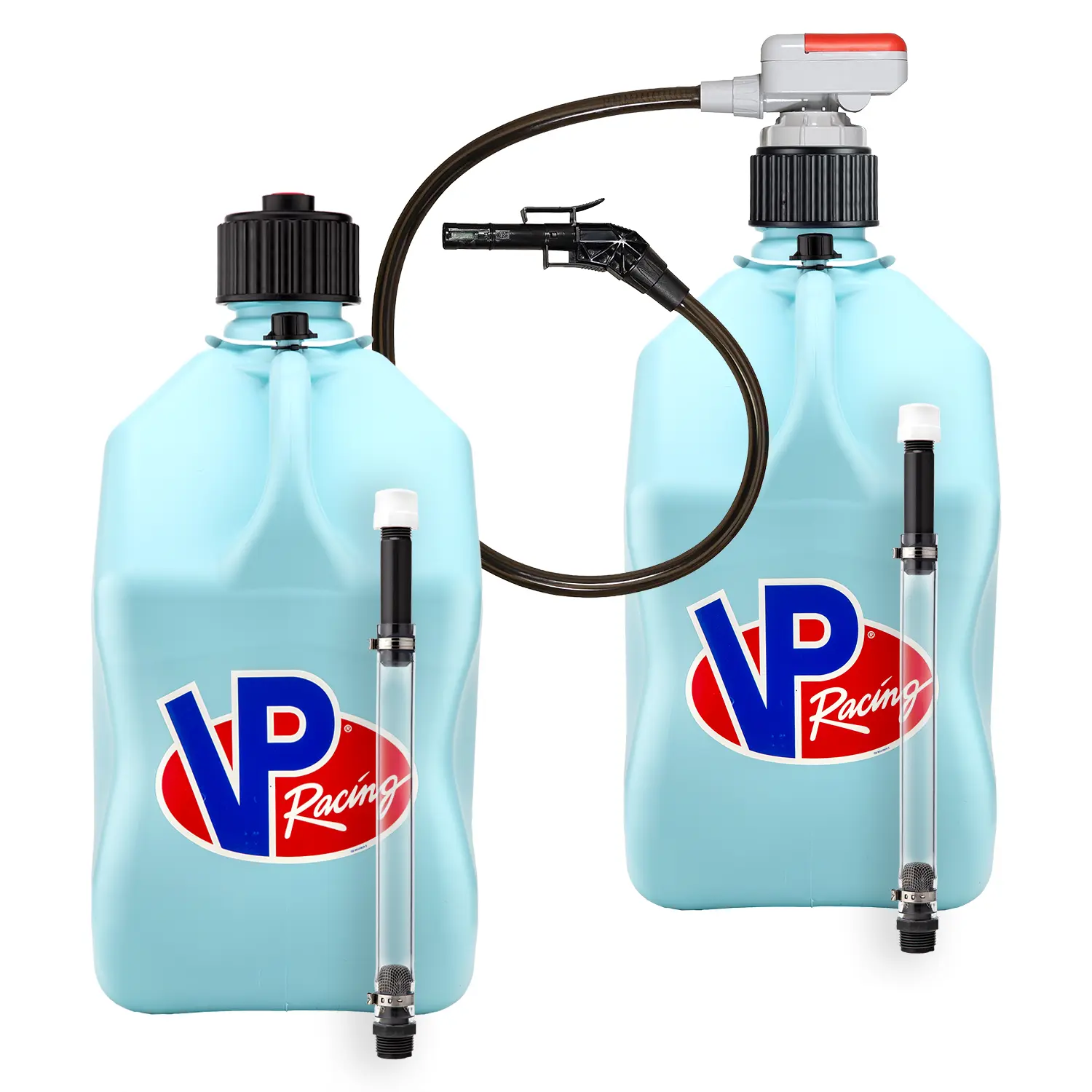 2 PACK 5.5 Gallon Plastic Utility Jug – Heavy-Duty, Leak-Proof with Quick-Flow Spout for Automotive & Motorsport Use