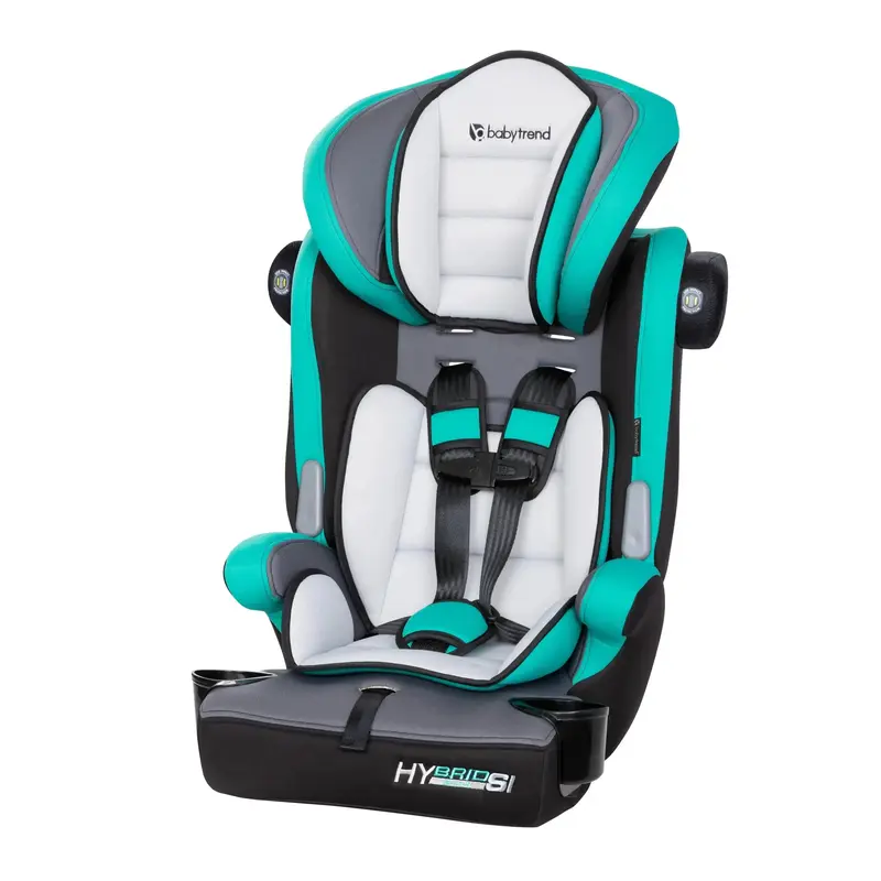 3-in-1 Booster Car Seat with Side Impact Protection & Reversible Inserts Forward Facing Cup Holders