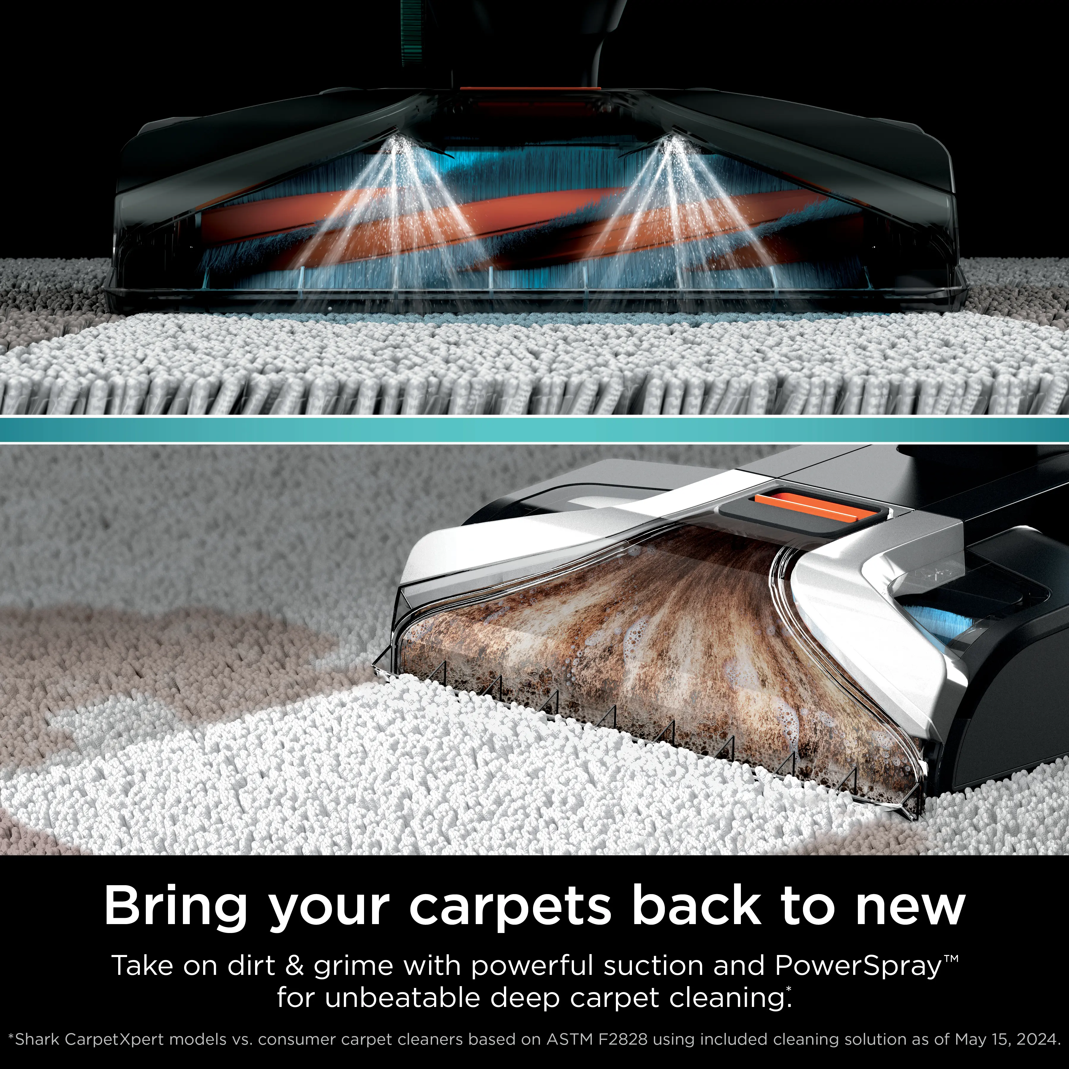 Shark CarpetXpert with StainstrikerUpright Deep Carpet Cleaner - EX201