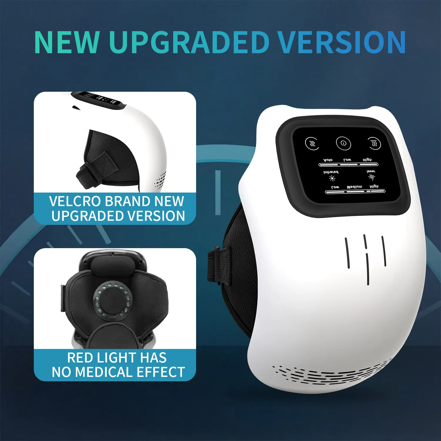 1 Piece Portable Comfort Electric Knee Massager Rechargeable Knee Massage Machine, Personal Care Appliances Gifts