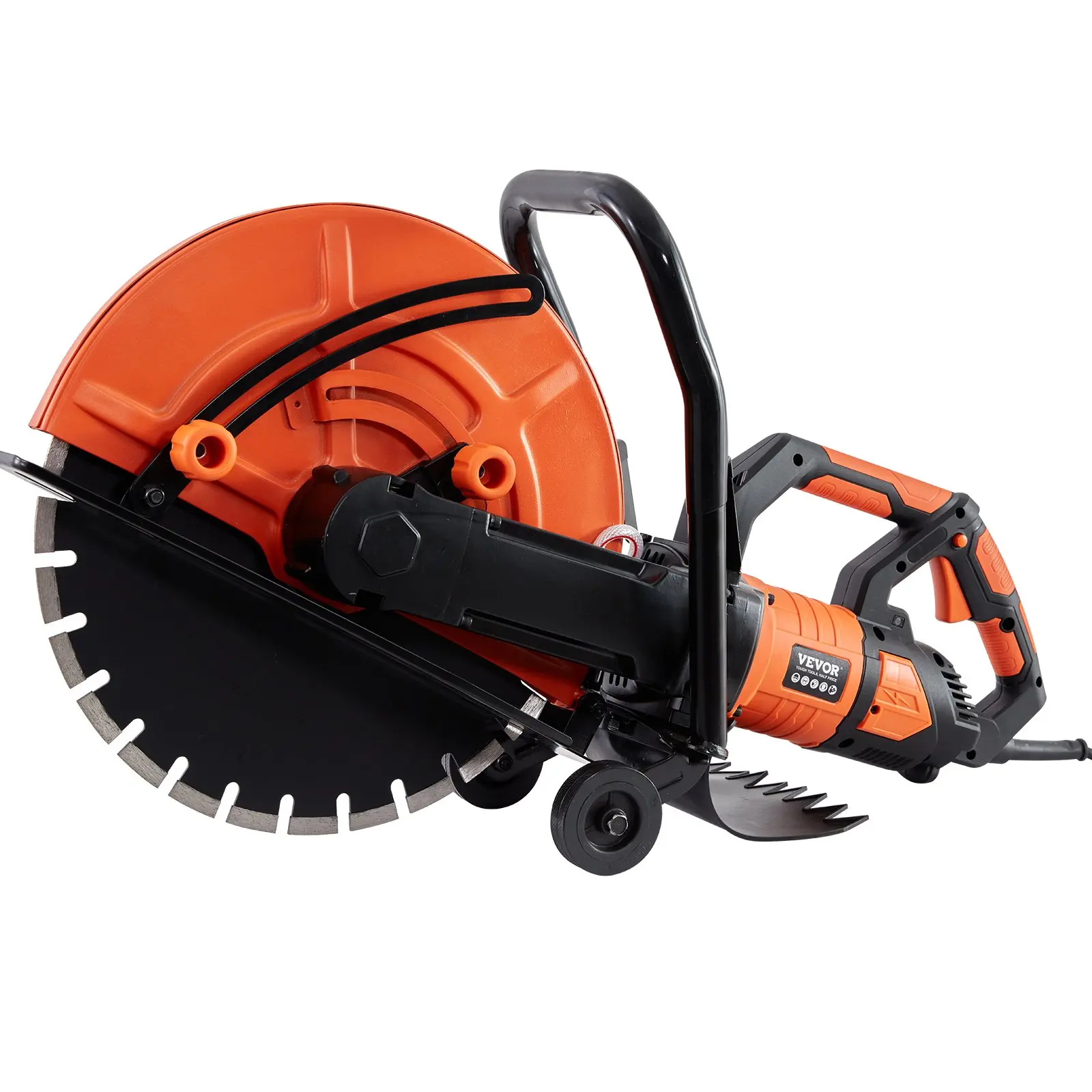 16'' Electric Concrete Saw – 3200W Circular Cutter with 6'' Cutting Depth, Water Pump & Blade for Stone & Brick