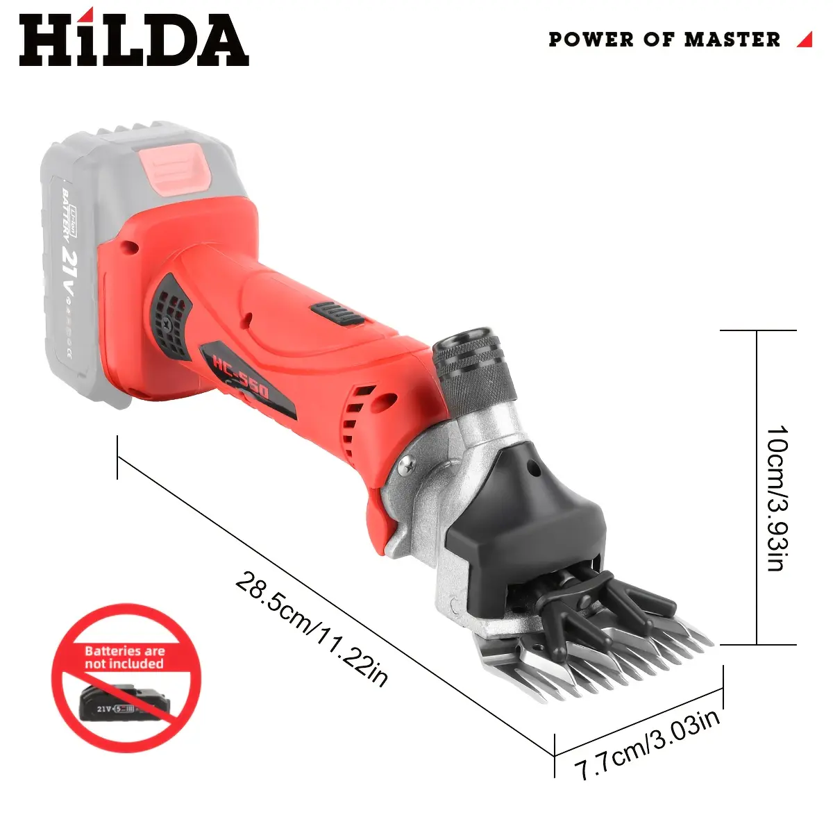 Cordless Electric Wool Clipper