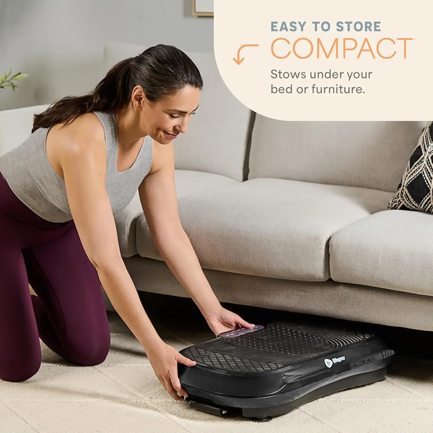 Whole Body Vibration Plate – Full-Body Workout & Recovery Machine, 330 lb Capacity, FSA/HSA Eligible