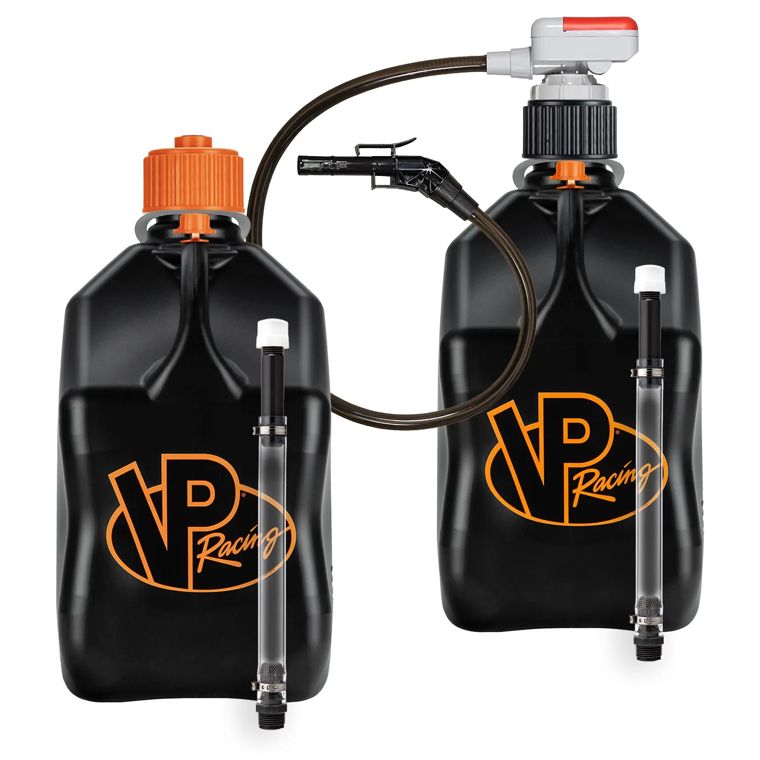 2 PACK 5.5 Gallon Plastic Utility Jug – Heavy-Duty, Leak-Proof with Quick-Flow Spout for Automotive & Motorsport Use