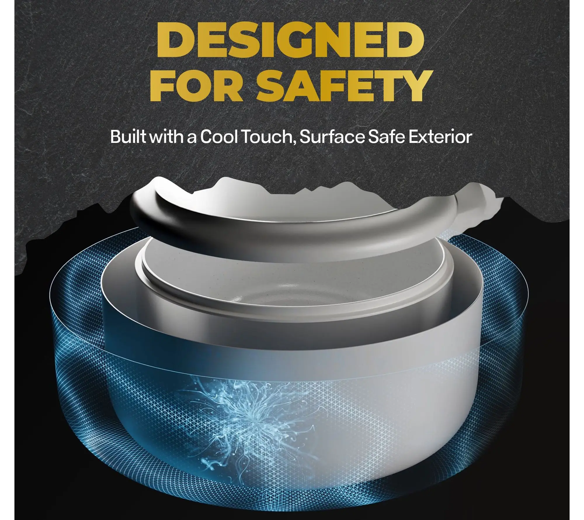 Electric Hot Pot – 1.5QT Nonstick Mini Cooker with Lid for Noodles, Soup, Stews & Quick Meals
