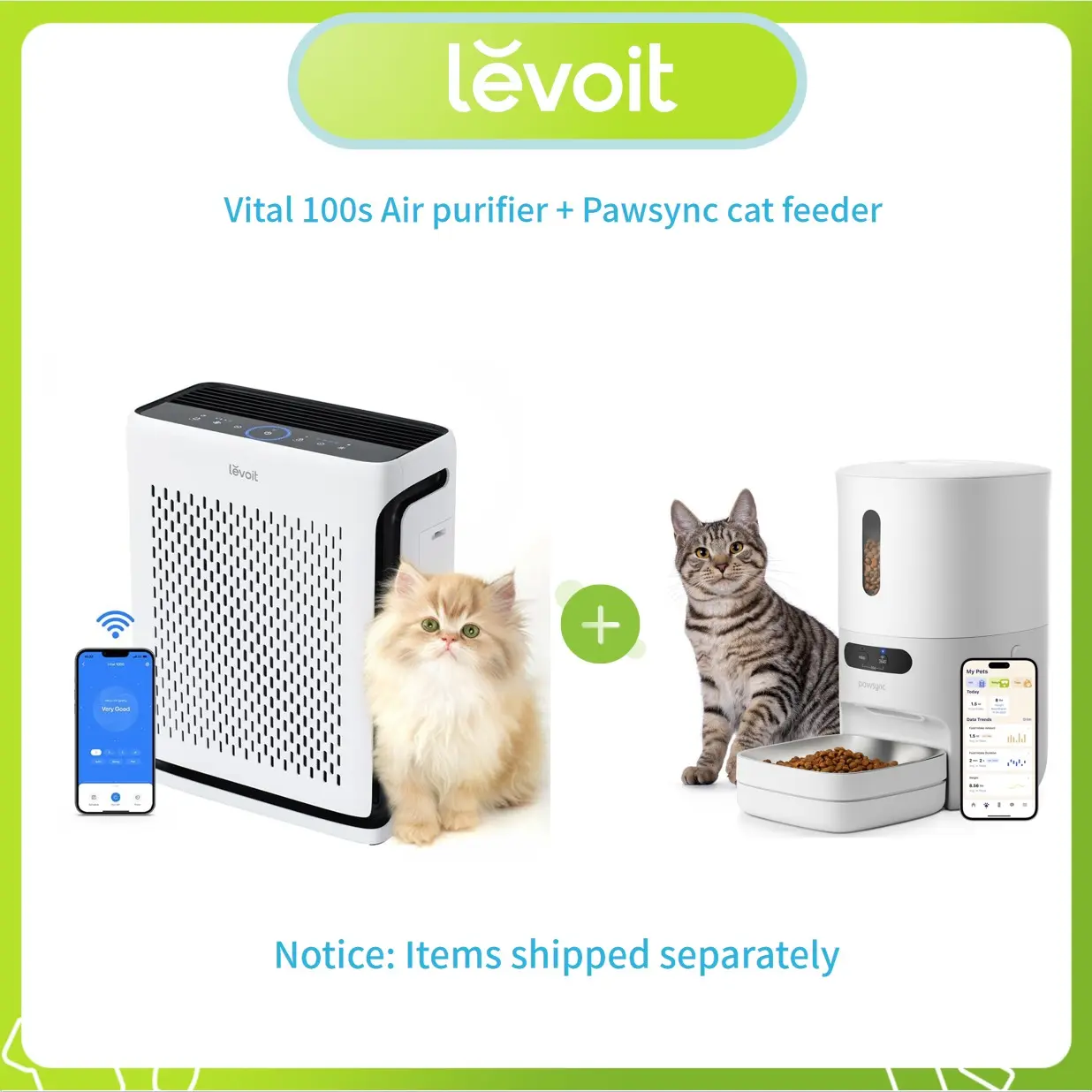 Pet Air Purifier for Large Rooms – True HEPA Filtration, Smart WiFi Control & Powerful Odor and Allergy Removal up to 1110 ft²