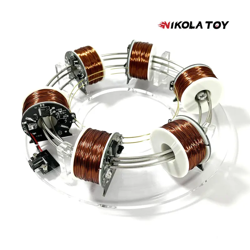 High tech electromagnetic coil accelerator(6-coil high-performance version)