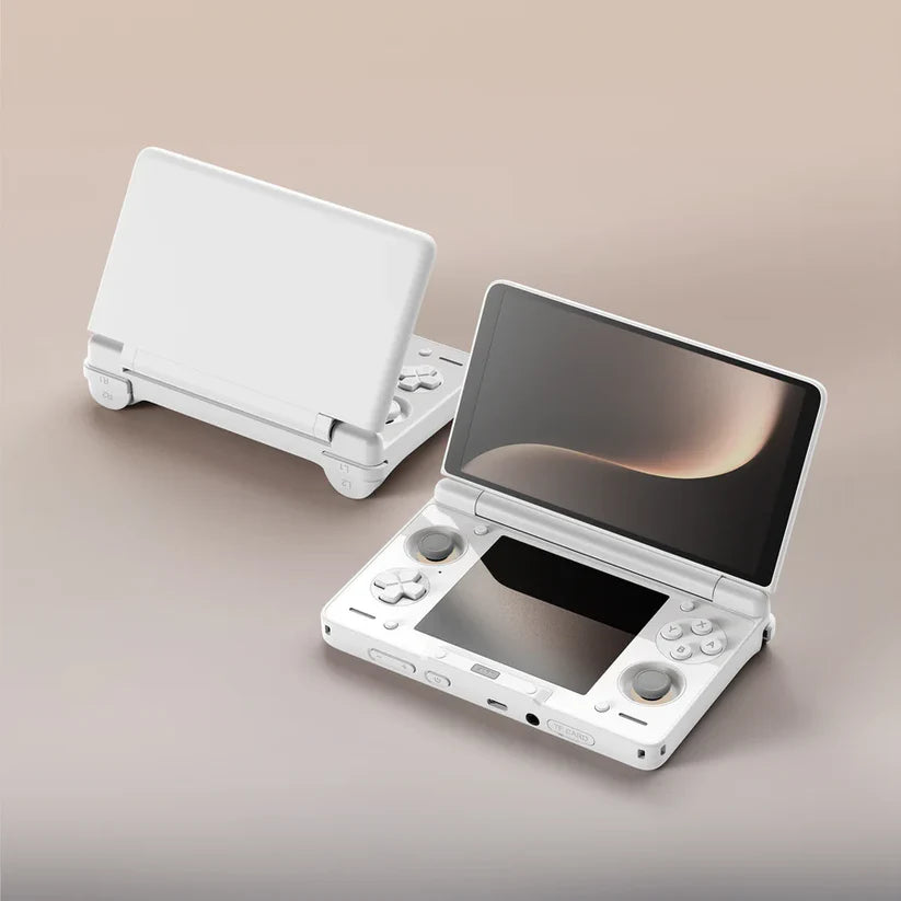 Dual-Screen Clamshell Gaming Handheld