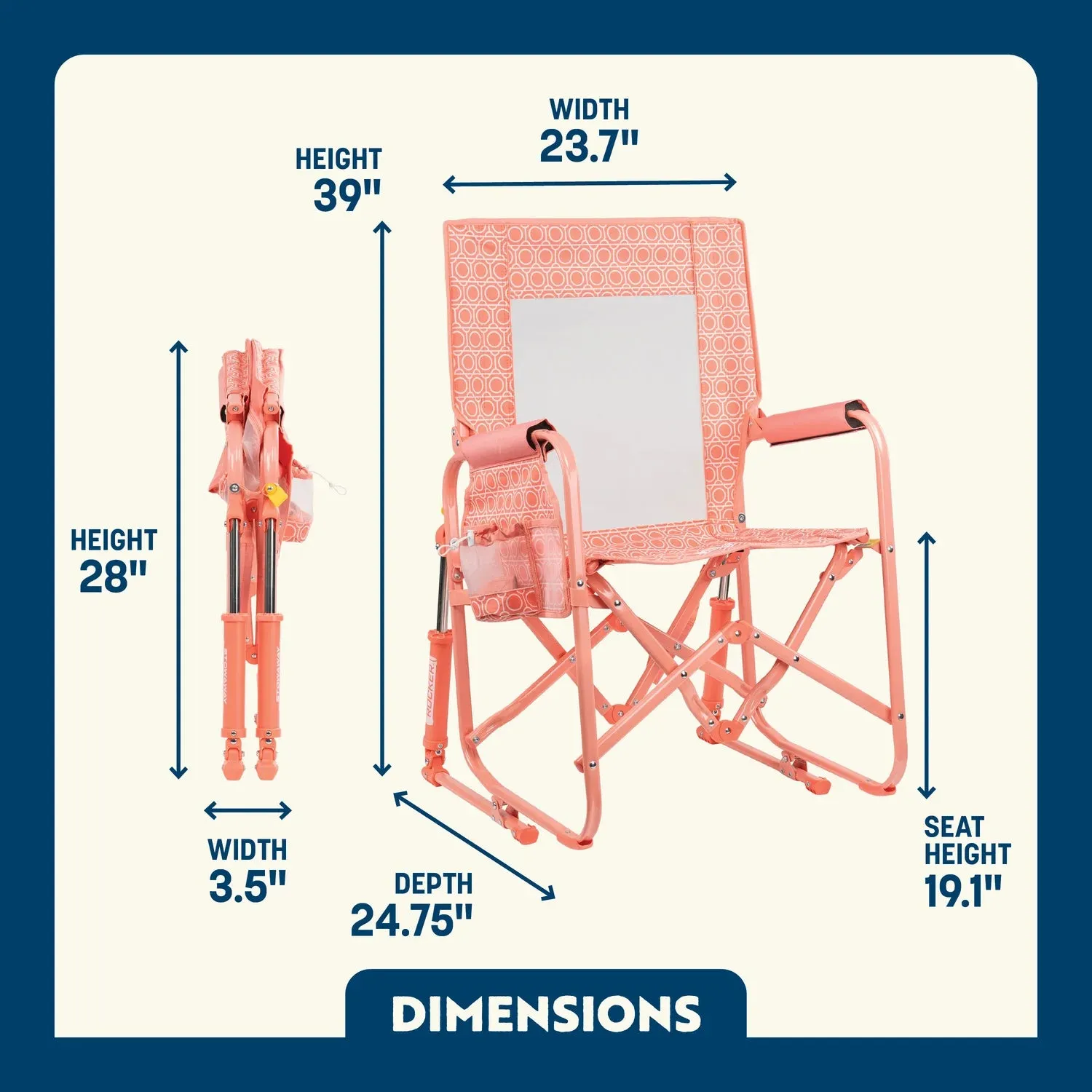 Stowaway Rocker (Buy 2 Freeshipping)