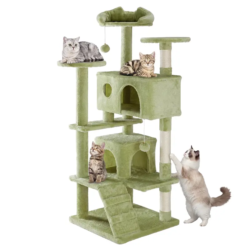 Cat Climbing Shelf, Post Cascading Cat Climbing Shelf
