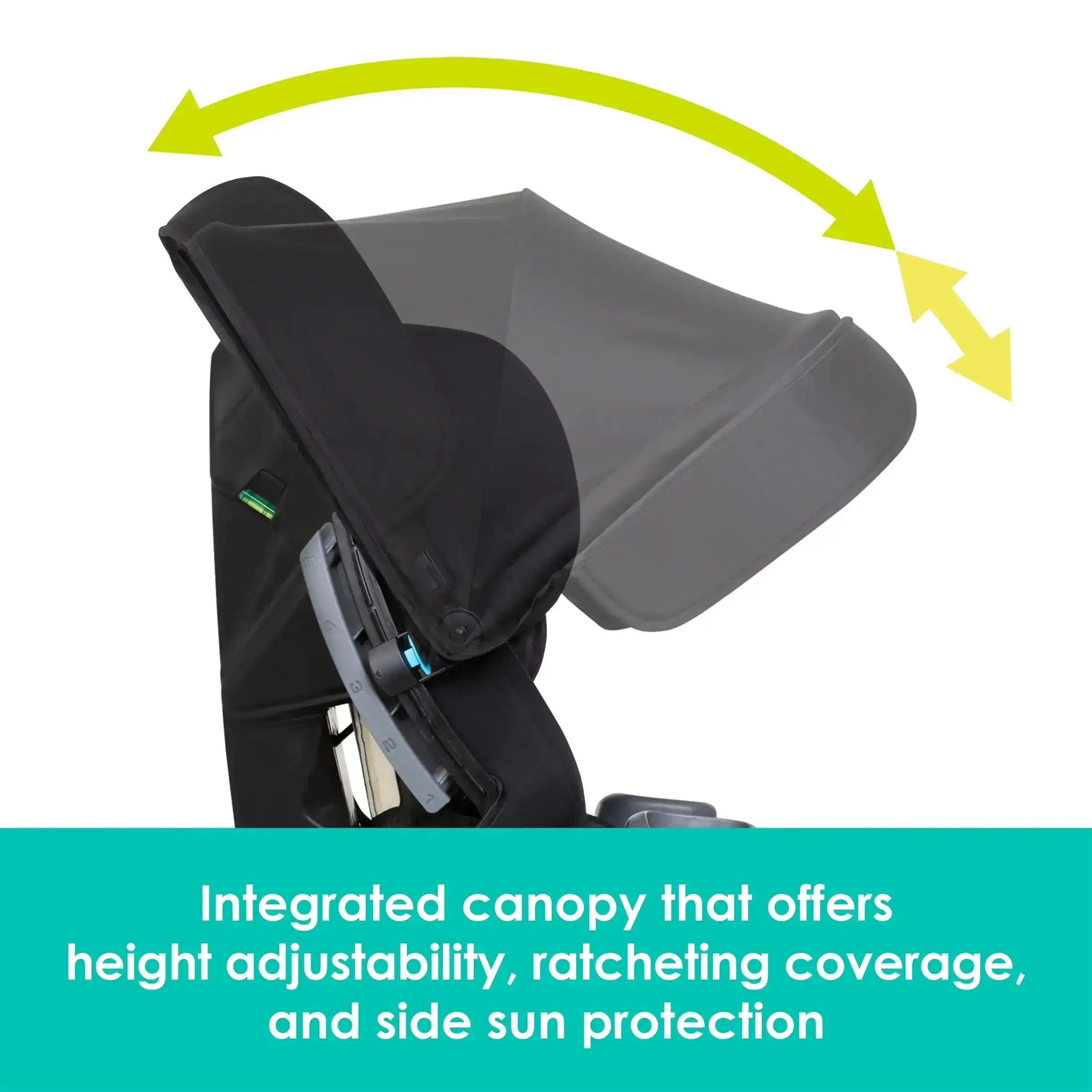 4-in-1 Convertible Car Seat with Canopy