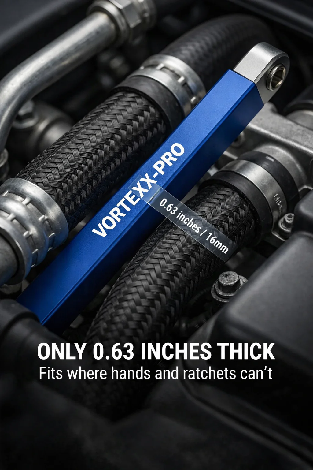 9 Hours Fighting One Bolt. This Fixed It in 2 Minutes.  √ Perfect for tight engine spaces  √ Avoid costly mechanic visits  √ Instantly increases torque & reach