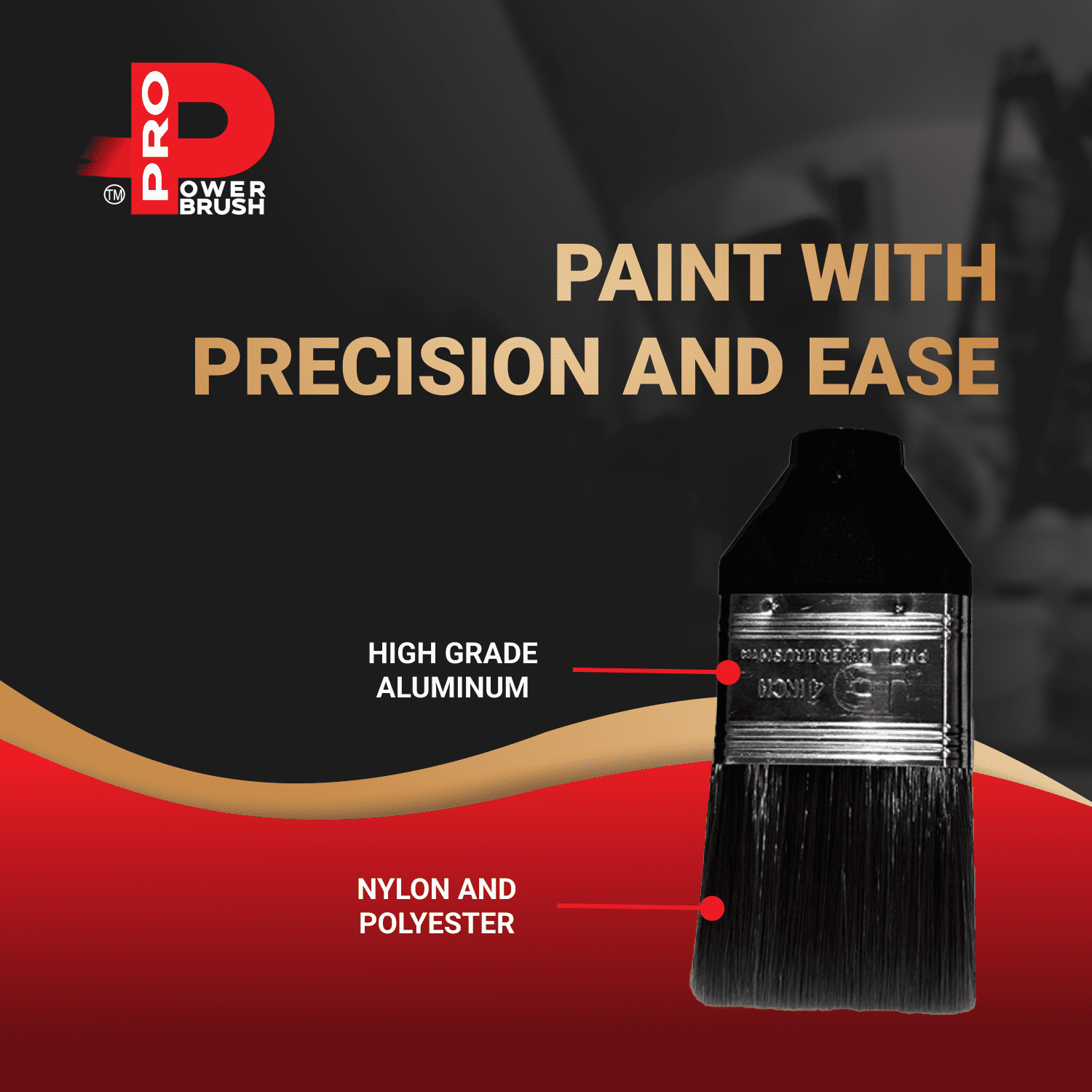 Pro PowerBrush Painters Backpack 20 Liter Electric Paint Machine with Power Brush Handle 7-45 Psi