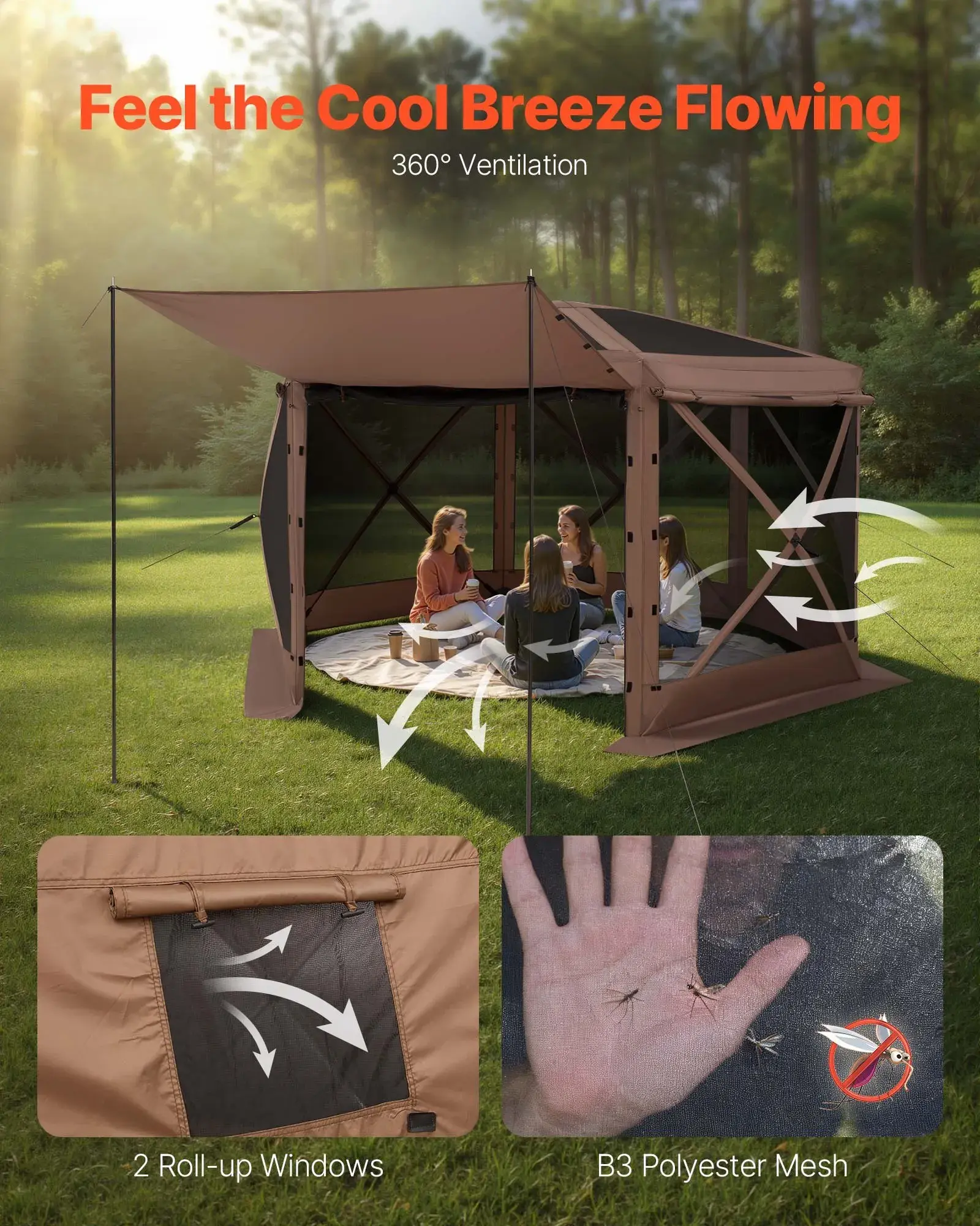Pop up Gazebo Screen Tent
