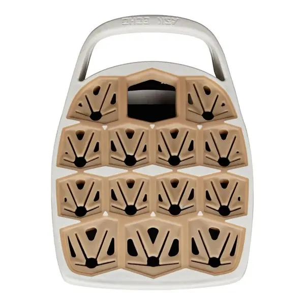 Golf Soundless Hybrid Stand Bag ST-LOCK Mecha 14 Way Dividers Quiet Bag / Toasted Almond