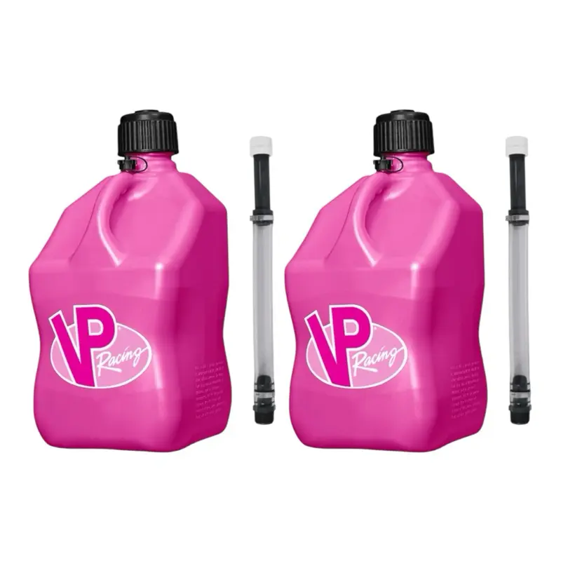 2 PACK 5.5 Gallon Plastic Utility Jug – Heavy-Duty, Leak-Proof with Quick-Flow Spout for Automotive & Motorsport Use
